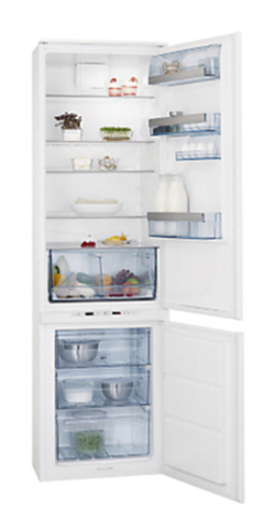 AEG SCT71900S0 Integrated Fridge Freezer, A+ Energy Rating, 54cm Wide